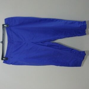 Lane Bryant Blue Capris Women's Size 18 with Pockets